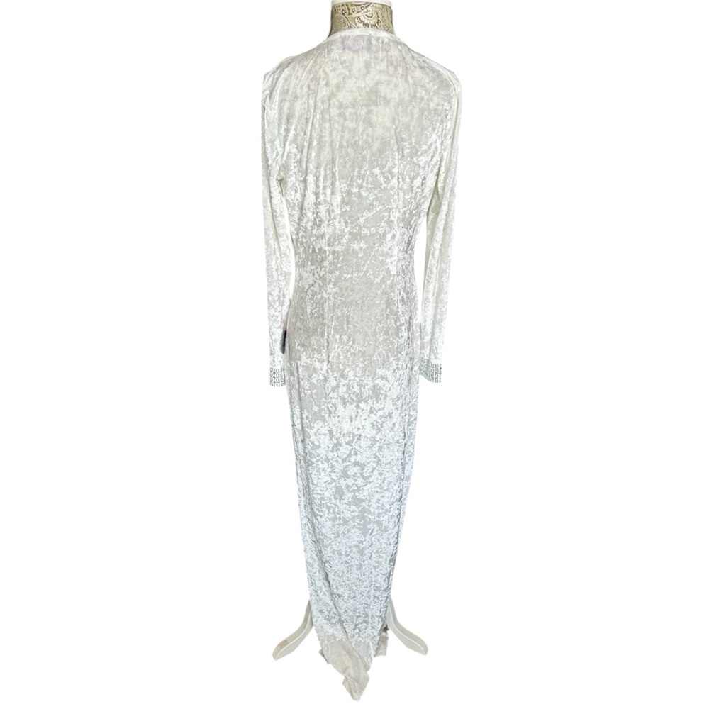 Small Sexy Velvet Stretch Jewels Bohemian Festival Coachella Beach Dress Bodycon - Picture 6 of 10